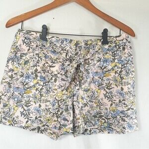 Loft womens floral print shorts size 00